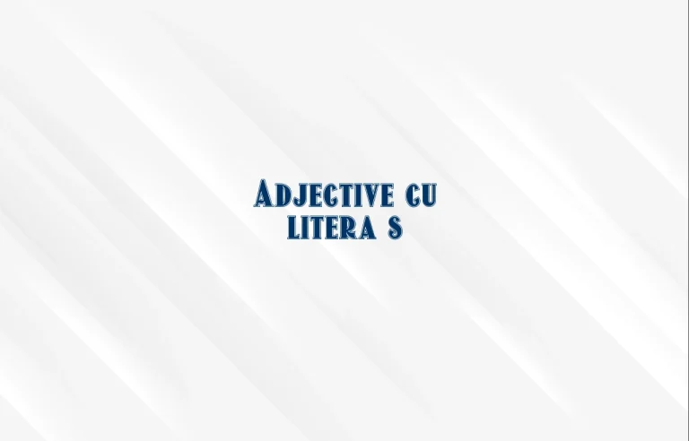 adjective cu s