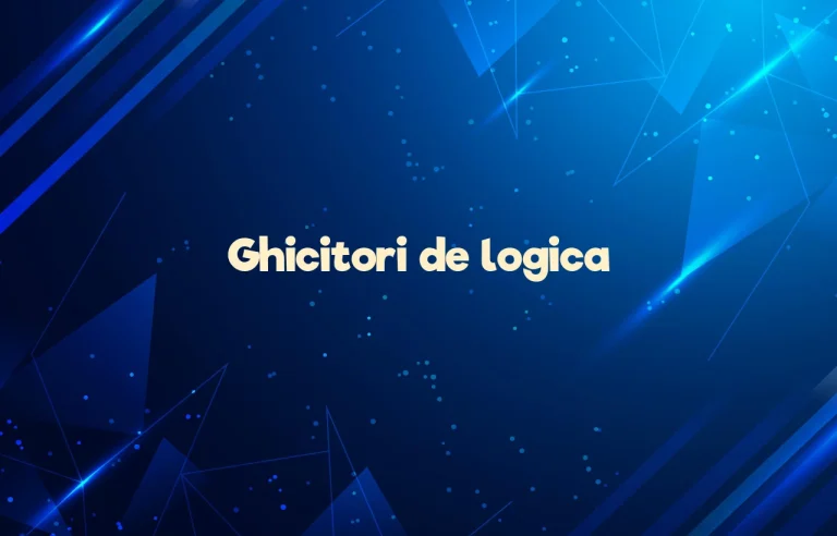 ghicitori de logica
